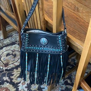 Montana West concealed carry leather purse